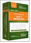Mini Vade Mecum Civil e Empresarial 2017-2018: Legislação Selecionada Para Oab, Concursos e Prática Profissional - REVISTA DOS TRIBUNAIS - OAB e Concursos