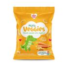 Mini veggies snack assado vegetais grão de bico e cenoura zero glúten, nhami mami pacote 18g