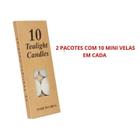 Mini Velas de Parafina Branca