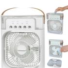 Mini Ventilador Branco De Mesa Portátil - AL