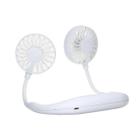 Mini Ventilador De Pescoço Esportivo Portátil Branco