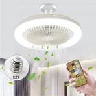 Mini Ventilador De Teto Médio Com Luz Led