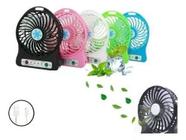 Mini Ventilador Escritorio Portátil Pequeno Recarregável 3 Velocidades Mesa - Lenox