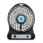 Mini Ventilador Pequeno Portatil A Pilha Recarregavel Usb - Lelong