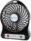 Mini Ventilador Portátil Bateria Recarregável 3 Velocidades PRETO P C/BATERIA - BC BORA COLEGA SHOP