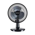 Mini Ventilador Turbo Ventimais 20cm 2 Velocidades Preto e Prata 110V