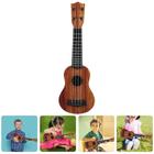 Mini Violão Ukulele de Brinquedo Musical Infantil Violãozinho Cores Sortidas TAMANHO 46X15X5CM