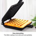 Mini Wafflemaker Antiaderente de Teflon para Café-da-Manhã - Panificação Rápida - Baffect