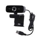 Mini Webcam Full Hd 1080 Usb Câmera Vídeo Conferencia Audio Microfone
