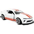 Miniatura - 1:59 - Chevrolet Camaro - Branco - Racing Sports Premium - Majorette 212052793STB