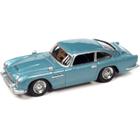 Miniatura - 1:64 - 1966 Aston Martin DB5 - Azul - Classic Gold - Johnny Lightning - JLCG031A