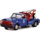 Miniatura - 1:64 - 1969 Chevrolet C 30 Dually Wrecker Standard Oil Company Roadside Service 24 Hour - Dually Drivers 12 - Greenlight