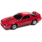 Miniatura - 1:64 - 1989 Chevy Camaro Z28 Iroc-Z - Vermelho - Storage Tin - Johnny Lightning - JLCT010