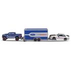 Miniatura - 1:64 - 2021 Ford F150 SVT Raptor e 1993 Ford SVT Cobra - Team Haulers - Maisto Design - 11404