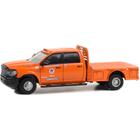 Miniatura - 1:64 - 2023 Ram 3500 Dually Flatbed City Of Austin Public Works Street And Bridge Operations - Dually Driver - Greenlight