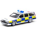 Miniatura - 1:64 - Volvo 850 Estate Police Car - Hobby 64 - Tarmac Works