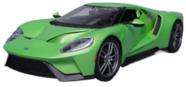 Miniatura 2017 Ford GT - Metallic Light Green - Escala 1:18 - Maisto