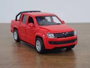 Miniatura Amarok CD Toys 1/32 Metal e Fricção Vermelha - Metal Die Cast