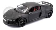 Miniatura Audi R8 Gt Preto Fosco 1/18 Maisto