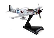 Miniatura Avião Caça Mustang Segunda Guerra Mundial 1/100