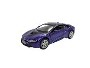 Miniatura Bmw I8 Lilás Metal Kinsmart 1:36