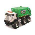 Miniatura Caminhão Builder Zone Quarry Garbage Truck Branco Maisto 21191