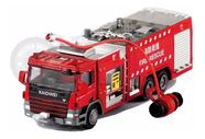 Miniatura Caminhão Corpo Bombeiros Canhão De Água Metal 1/50