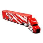 Caminhão Volvo Container Welly 1:64 Vermelho no Shoptime