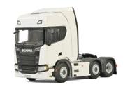 Miniatura Caminhão New Scania R730 2021 6x2 Europeu na escala 1:50 da WSI.