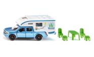 Miniatura Camionete Ford F150 Pick UP Camper Com Trailer