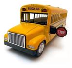 Ônibus Escolar Americano Fricção Luz e Som - Pirlimpimpim Brinquedos