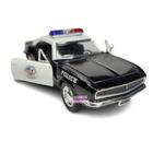 Miniatura Carrinho de Ferro Camaro 1967 Policia Coleção