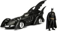 Miniatura Carro 1995 Batmobile Forever E Figura 1/24 Jada 98036