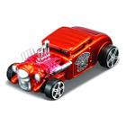 Miniatura Carro Burnin Key Cars Knuckle Dragger 1/64 Vermelho Maisto 15101