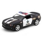 Miniatura Carro Chevrolet Camaro 2014 Polícia 1/38 Kinsmart KT5383DP