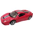 Miniatura Carro Ferrari 458 Speciale 1/64 Vermelho Bburago 56000