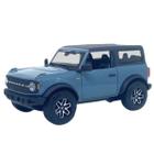 Miniatura Carro Ford Bronco Badlands 2021 1/24 Azul Maisto 31530