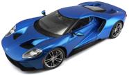 Miniatura Carro Ford Gt 2017 1/18 Special Edition Azul Maisto 31384