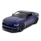 Miniatura Carro Ford Mustang Gt 2015 1/24 Azul Maisto 31508