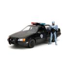 Miniatura Carro Ford Taurus Ocp Polícia 1986 / Figura Robocop 1/24 Jada 33743