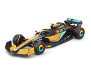 Miniatura Carro Formula 1 Mclaren F1 Team MCL36 Escala 1:43