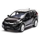 Miniatura carro honda crv 1:32 abre 4 portas luz