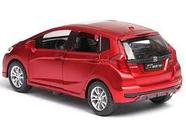 Miniatura carro honda fit 1:32 abre 4 portas luz