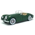 Miniatura Carro Jaguar Xk 120 Roadster 1/24 1951 Verde Bburago 22018