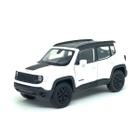 Miniatura Carro Jeep Renegade Trailhawk 1/32 Branco Welly Wel39891Cw