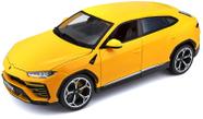 Miniatura Carro Lamborghini Urus 1/18 Plus Amarelo Bburago 11042