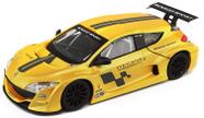 Miniatura Carro Renault Megane Trophy 1/24 Plus Amarelo Bburago 22115