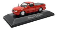 Miniatura Chevrolet S10 1995 Rebaixado Vermelho 1:43