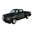 Miniatura Chevrolet Silverado 454 SS Preto Metal 1:24 - Maisto