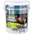 Miniatura Colecionável Balde Forcas Armadas 75 Peças